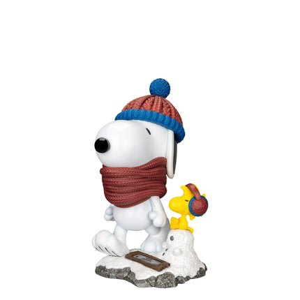 Winter Snoopy and Woodstock Master Craft Table Top Statue LM Treasures - MC