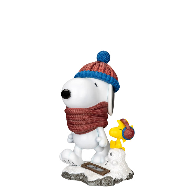 Winter Snoopy and Woodstock Master Craft Table Top Statue LM Treasures - MC
