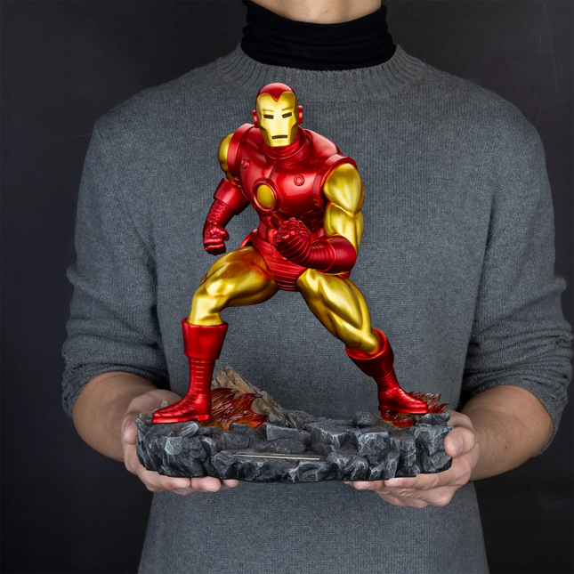 Marvel Comics Master Craft Iron Man Table Top Statue LM Treasures - MC