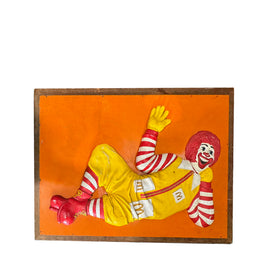 Pre-Owned McDonalds Wall Panel Sign Statue - LM Treasures 