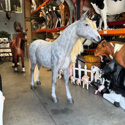 Appaloosa Horse Life Size Statue