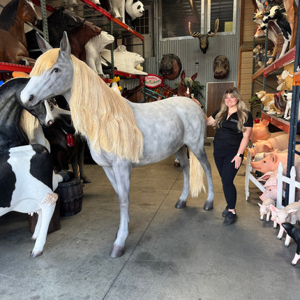Appaloosa Horse Life Size Statue