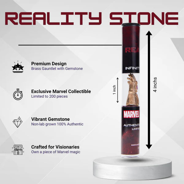 Marvel Micro Gauntlet Pendant Reality Stone