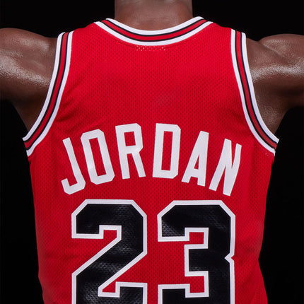 Michael Jordan Wing Span Bust in Red Life Size Statue