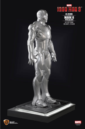 Iron Man 3 Mark II On DX Base Life Size Statue - LM Treasures 