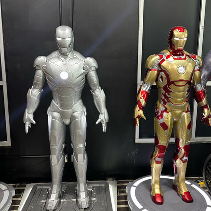 Iron Man 3 Mark II on DX Base Life Size Statue - LM Treasures 