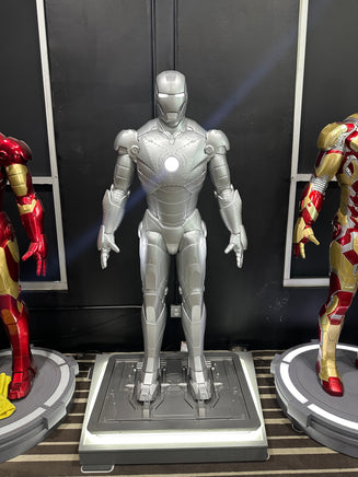 Iron Man 3 Mark II On DX Base Life Size Statue - LM Treasures 