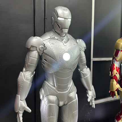 Iron Man 3 Mark II on DX Base Life Size Statue - LM Treasures 