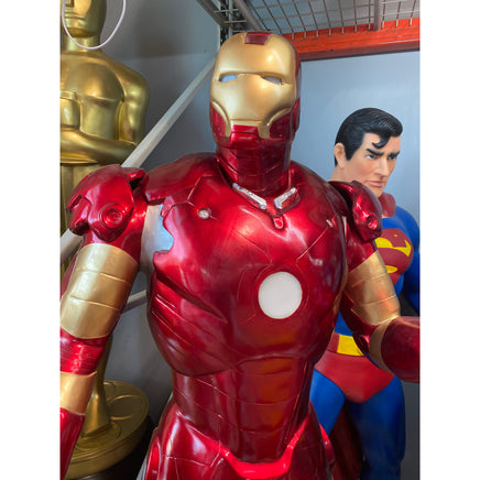 Metal Man Super Hero Life Size Statue - LM Treasures 