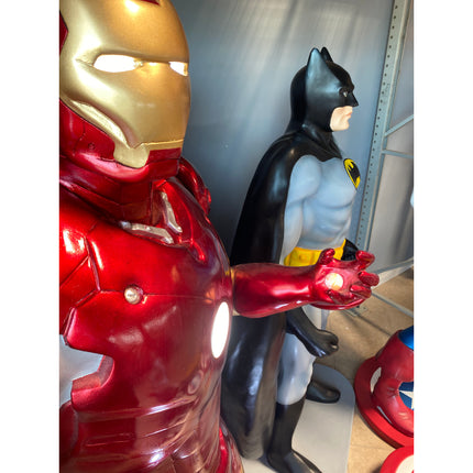 Metal Man Super Hero Life Size Statue - LM Treasures 