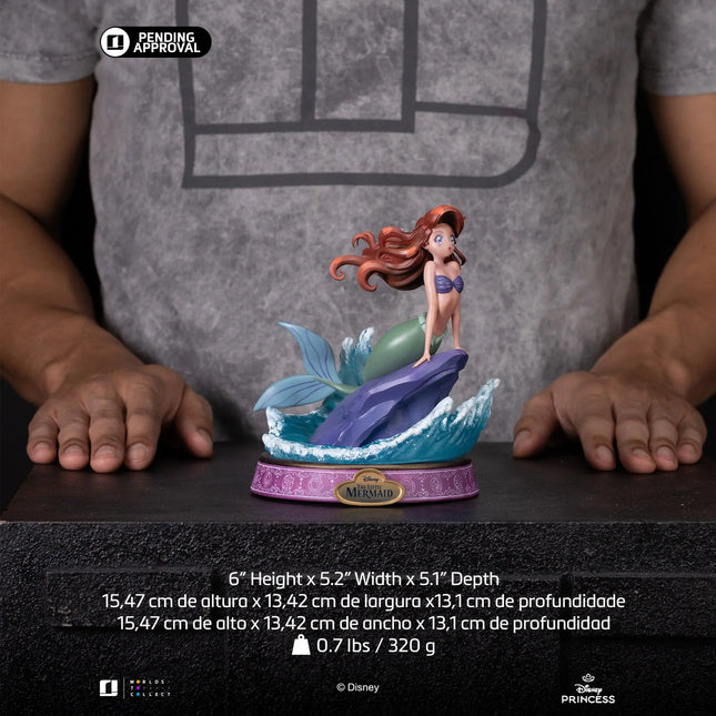 Ariel Disney's Anime Princesses Statue Art Scale 1/10 Iron Studios LM Treasures - IR