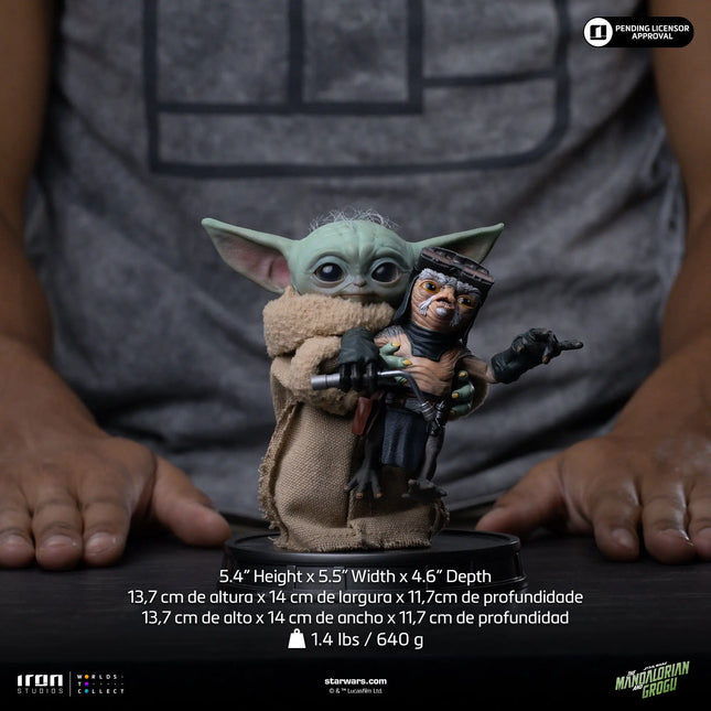 Grogu (No Squeezy) Statue Legacy Replica 1/4 Iron Studios LM Treasures - IR