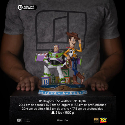 Toy Story Buzz and Woody Statue Art Scale 1/10 Iron Studios LM Treasures - IR