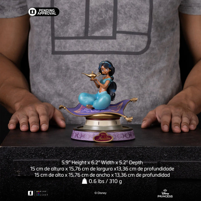 Jasmine Disney's Anime Princesses Statue Art Scale 1/10 Iron Studios LM Treasures - IR