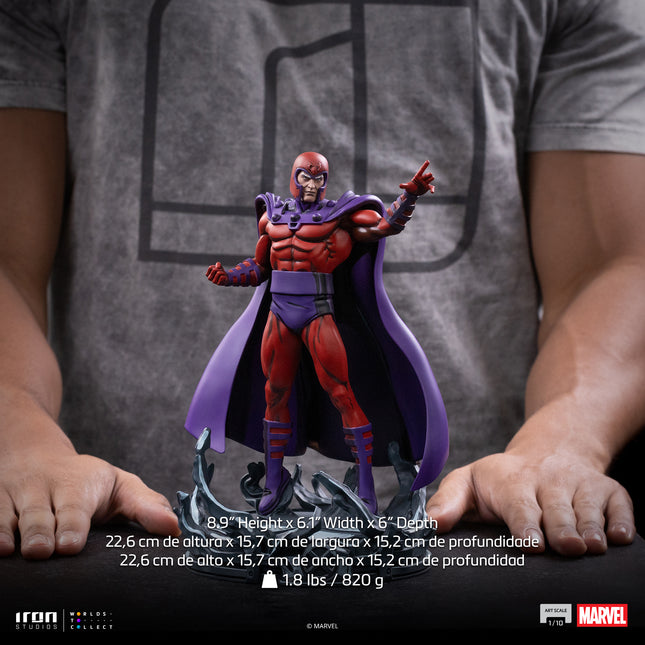 Magneto X-Men '97 Art Scale 1/10 Statue Iron Studios
