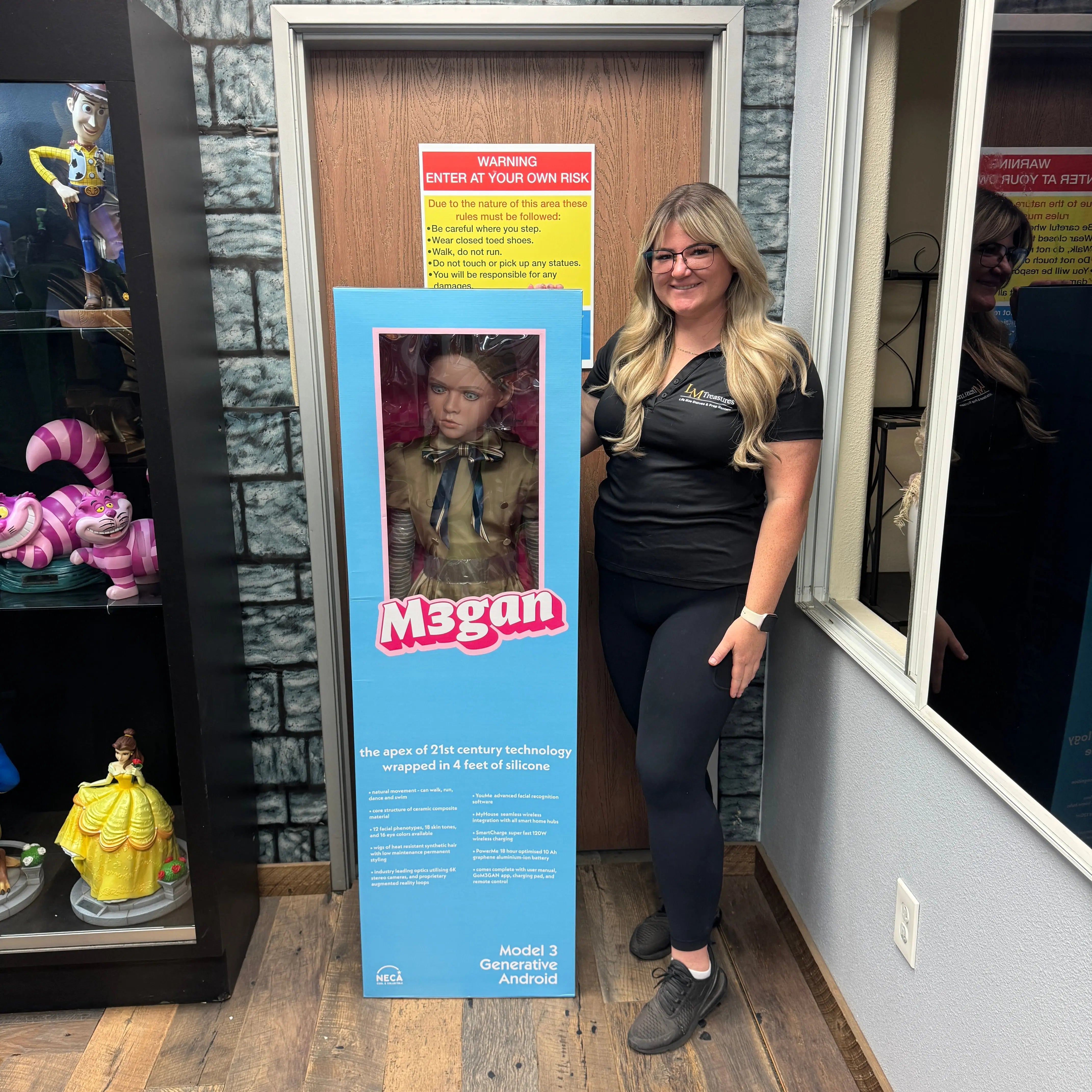 Megan Doll Life Size Statue 1:1 NECA | LM Treasures LM Treasures Megan Doll Life Size Statue 1:1 NECA | LM Treasures LM Treasures