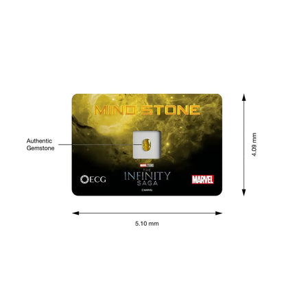 Marvel Genesis Series Mind Stone Gemstone LM Treasures - ECG