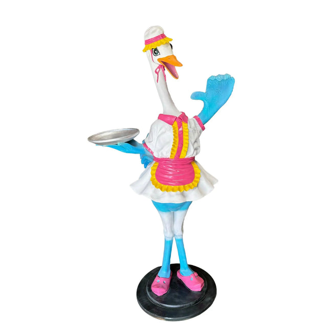 Pre-Owned Mother Goose Bird Stork Statue LM Treasures - P