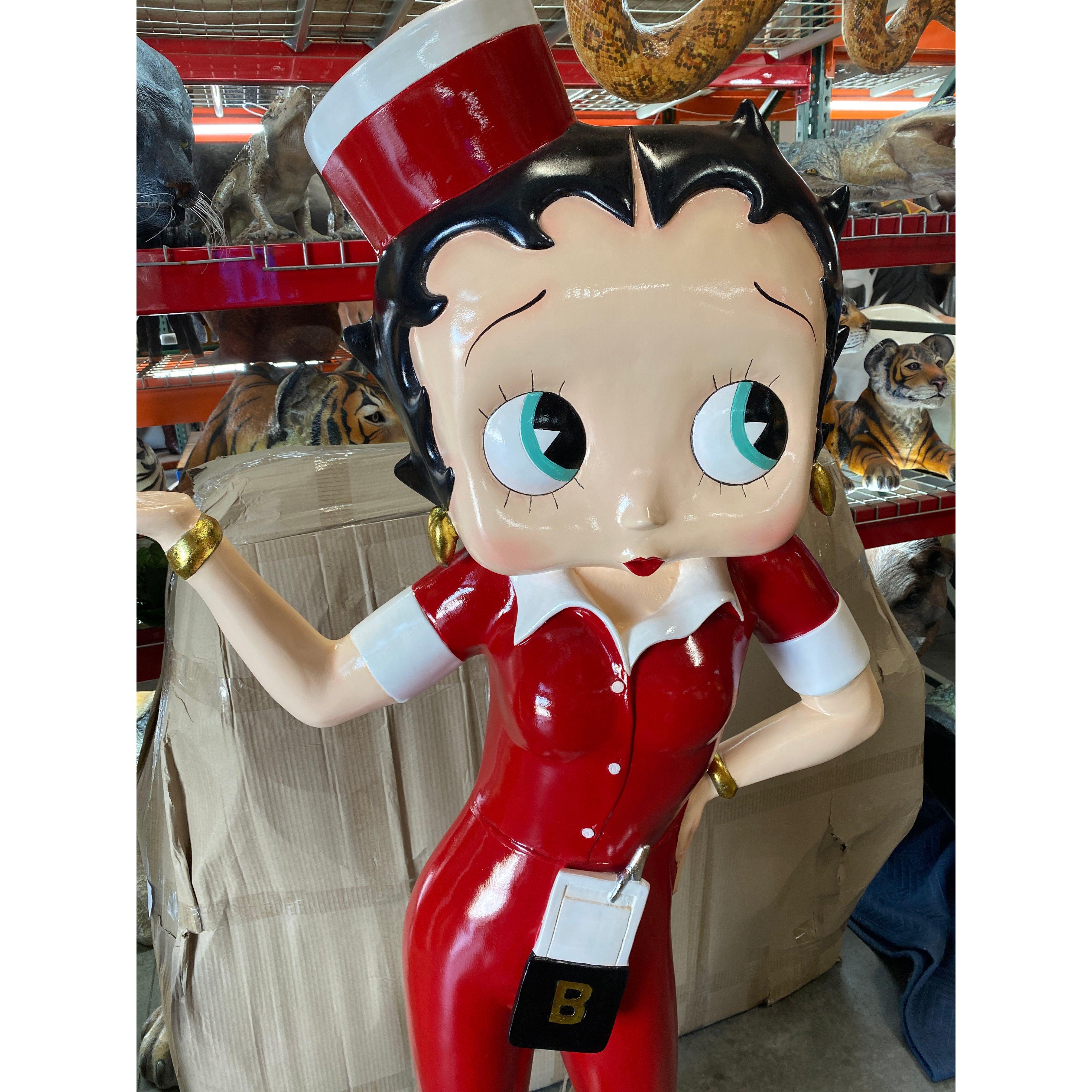 Betty Boop en pleine pose avec un décor stylisé dans la catégorie Betty Betty Boop en pleine pose avec un décor stylisé dans la catégorie Betty