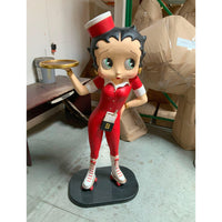 Betty Boop Waitress Life Size Statue - LM Treasures 