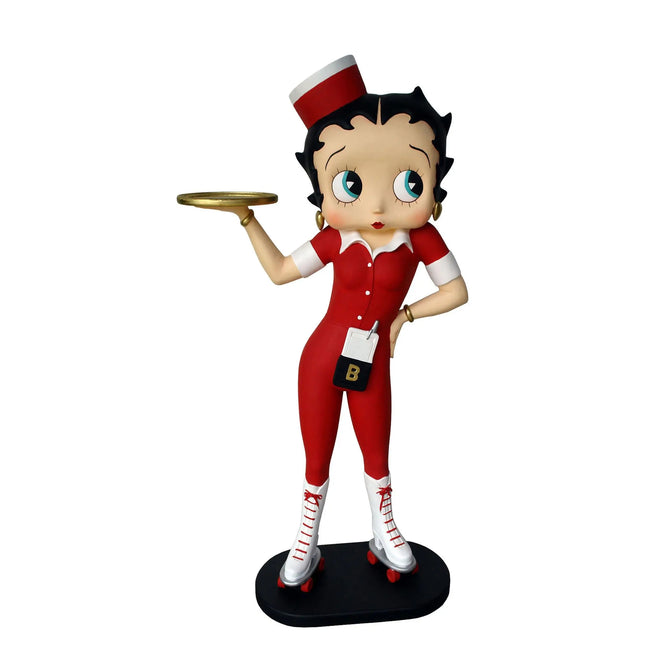 Betty Boop Waitress Life Size Statue LM Treasures - A