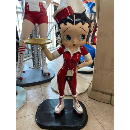 Betty Boop Waitress Small Statue - LM Treasures 