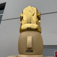 Pre-Owned Nordstrom Wood Nutcracker Life Size Statue