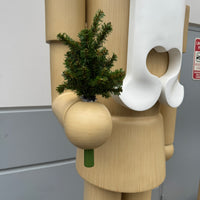 Pre-Owned Nordstrom Wood Nutcracker Life Size Statue