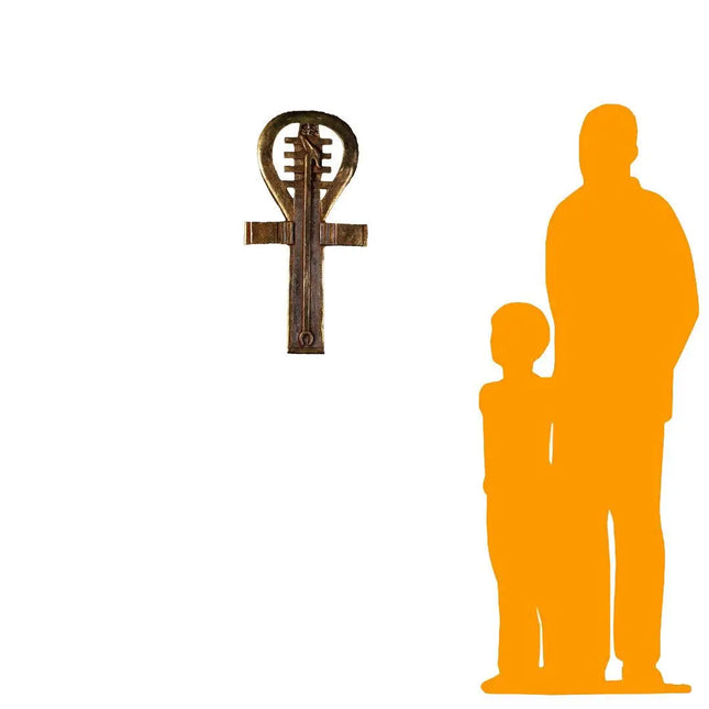 Egyptian Ankh Key Wall Décor Over Size Statue LM Treasures - H