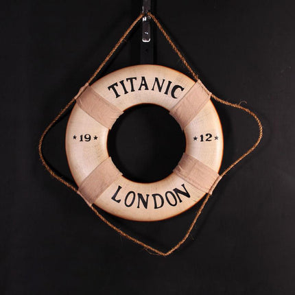Titanic Life Saver Wall Decor Statue