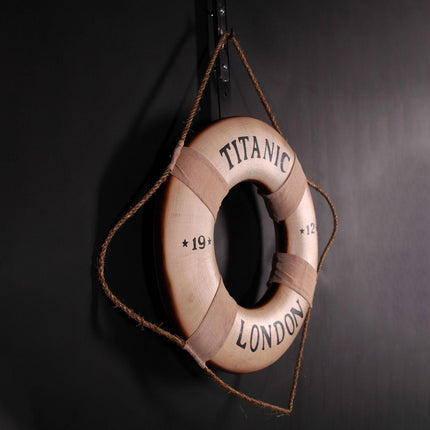 Titanic Life Saver Wall Decor Statue