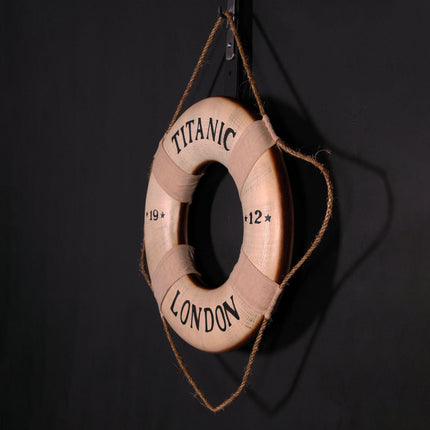 Titanic Life Saver Wall Decor Statue