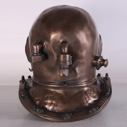 Diver Helmet Table Top Statue