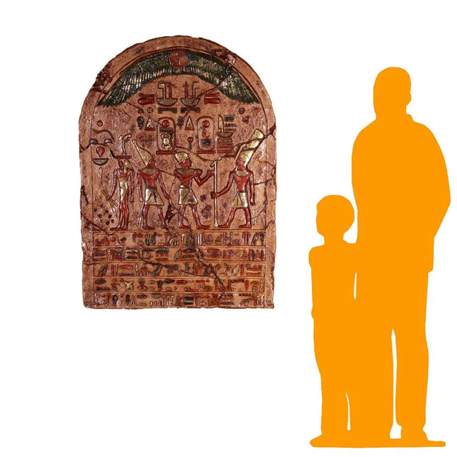 Egyptian Hieroglyphic Plaque Life Size Statue LM Treasures - H