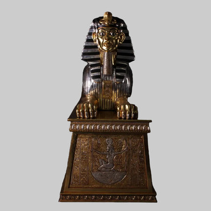Egyptian Sphinx on Base Life Size Statue LM Treasures - H