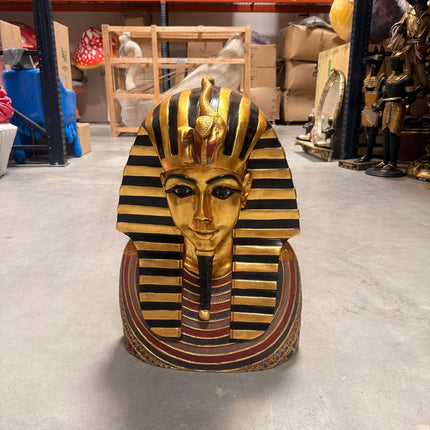 Egyptian Bust King Tut Life Size Statue LM Treasures - H