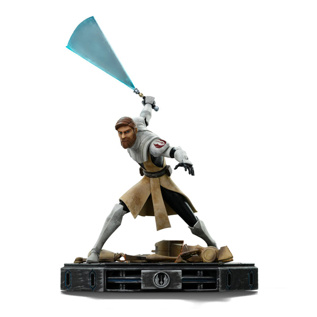 Obi-Wan Kenobi Star Wars: Clone Wars Statue Art Scale 1/10 - Iron Studios LM Treasures - IR