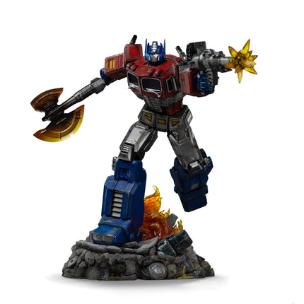 Transformers Optimus Prime Statue Demi Art Scale 1/20 Iron Studios LM Treasures - IR