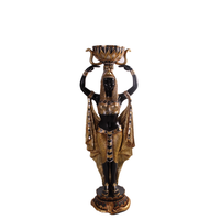 Egyptian Plant Holder Female Small Statue - LM Treasures 