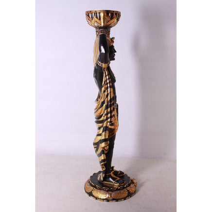 Egyptian Plant Holder Male Life Size Statue - LM Treasures 