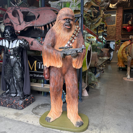 Monkey Chew Space Trooper Life Size Statue
