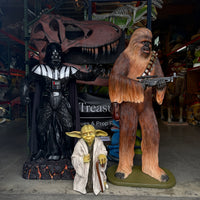 Monkey Chew Space Trooper Life Size Statue