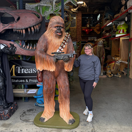 Monkey Chew Space Trooper Life Size Statue