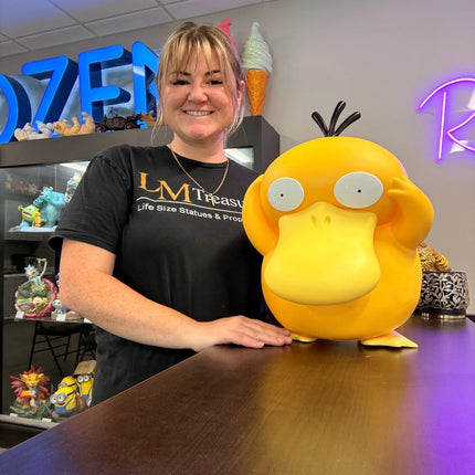 Pokemon Psyduck Table Top Statue LM Treasures - IN