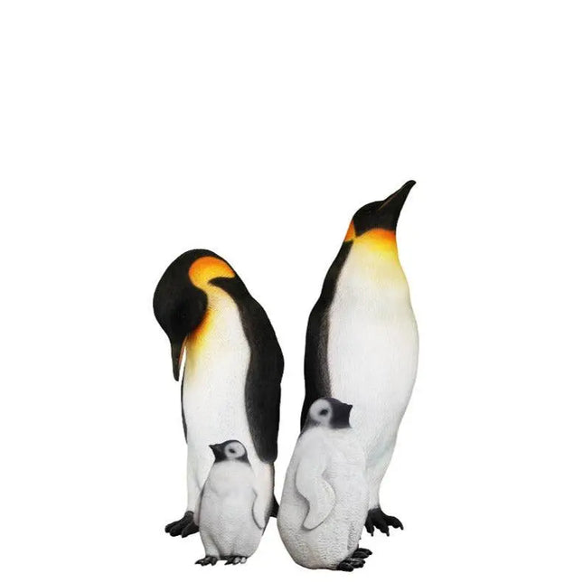 Penguin Family Set of 4 Statues LM Treasures - PT
