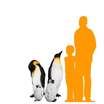 Penguin Family Statue - LM Treasures 