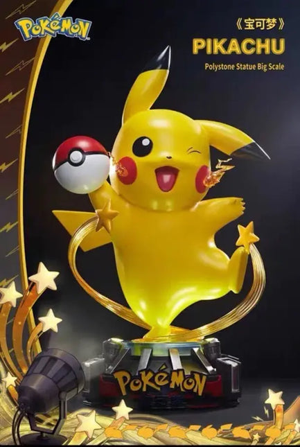 Pokemon Pikachu Small Table Top Statue LM Treasures - HA