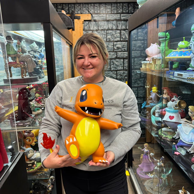 Pokemon Charmander Table Top Statue