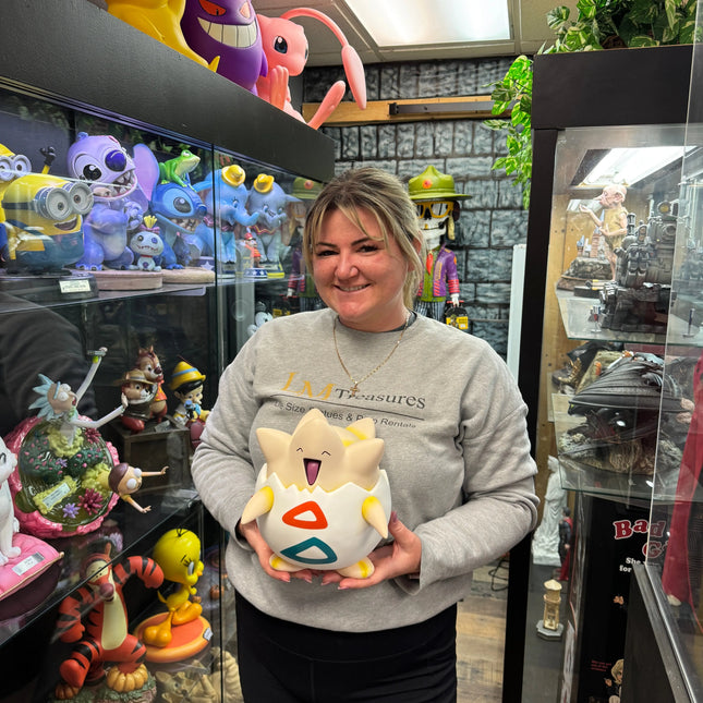 Pokemon Togepi Table Top Statue LM Treasures - HA