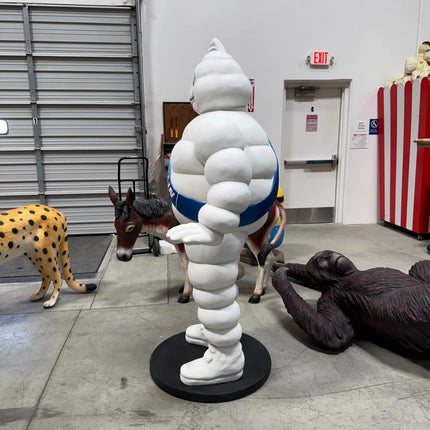 Tire Man Waving Life Size Statue LM Treasures - A